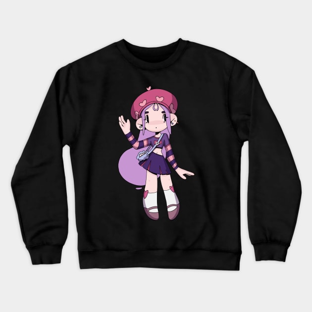 Stylish gal Crewneck Sweatshirt by MaiType